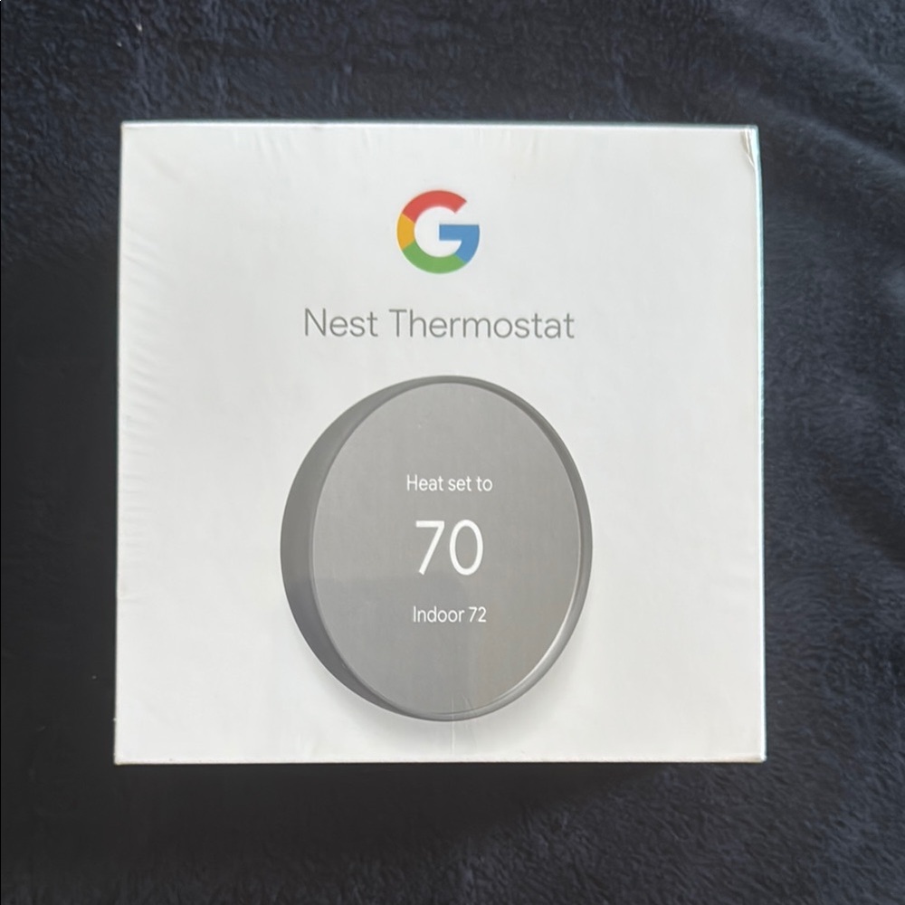 NWT Google Nest Thermostat - Charcoal